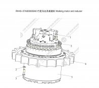 RH43-57A000000A0 Walking motor  (6)